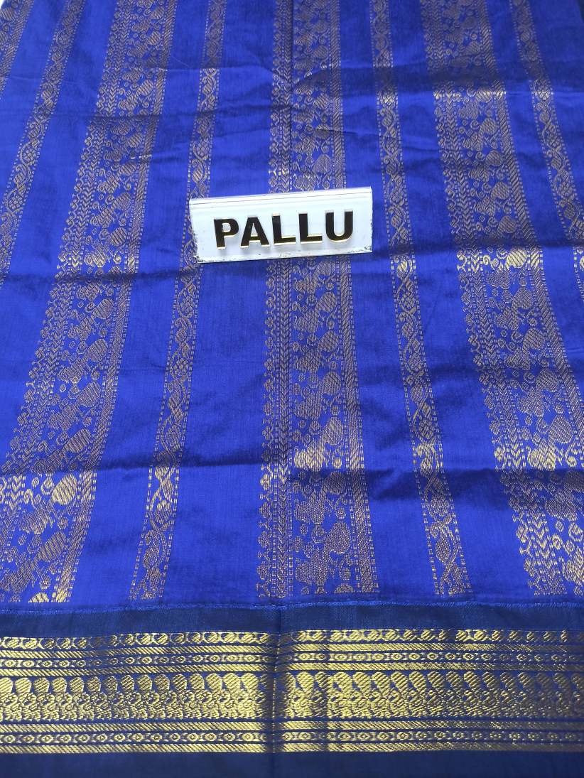 Pure Cotton Silk Saree.
