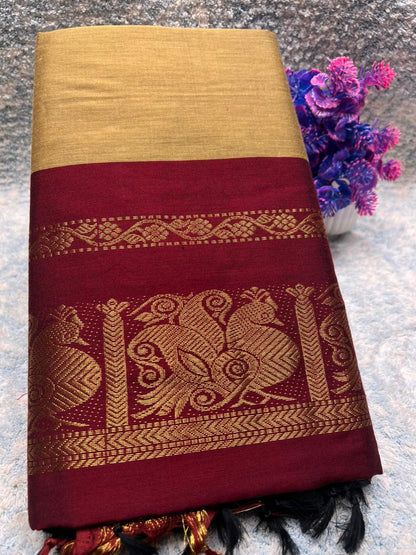 Cotton Silk Saree