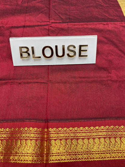 Cotton Silk Saree