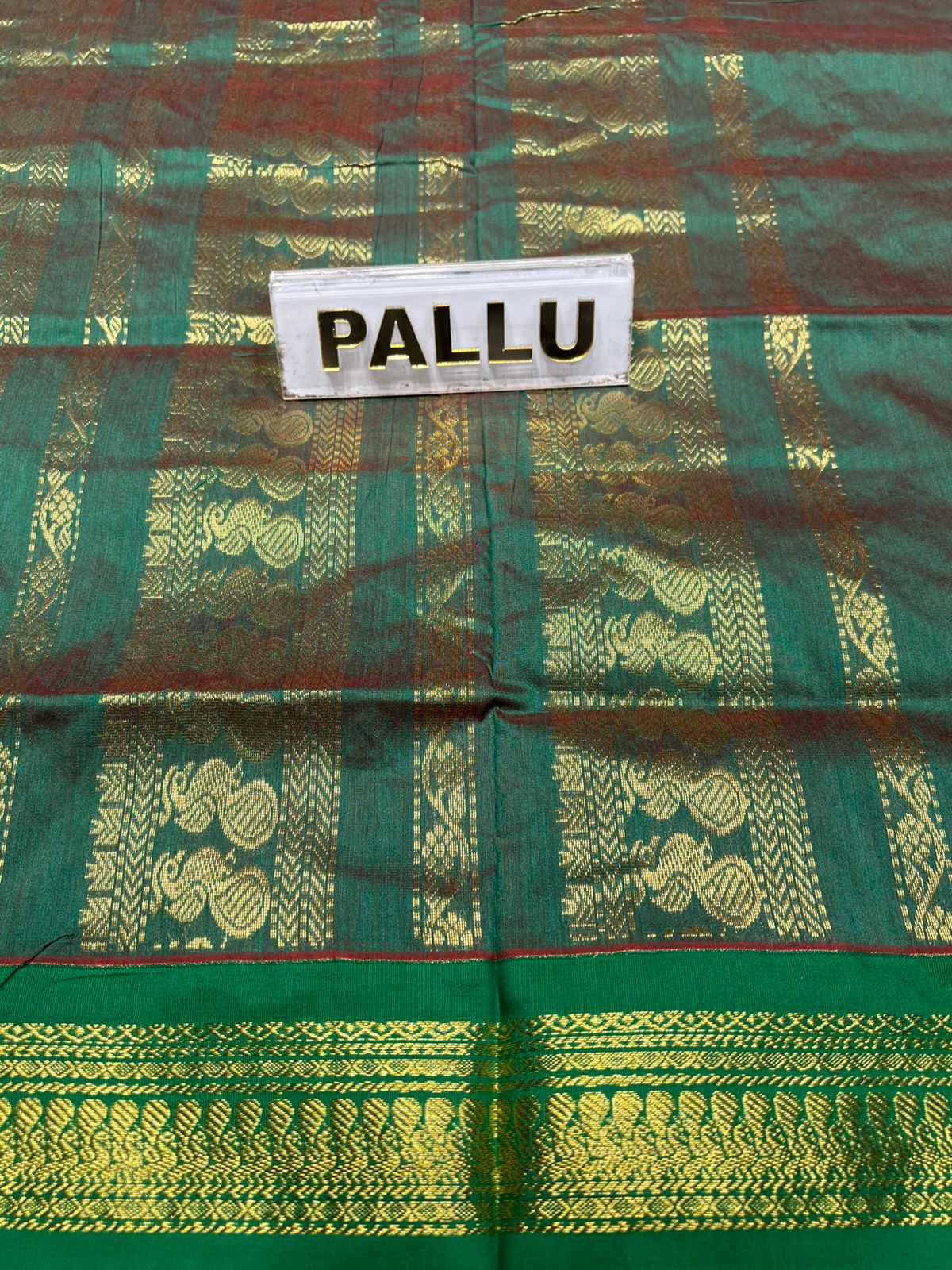 Pure Cotton Silk Saree.