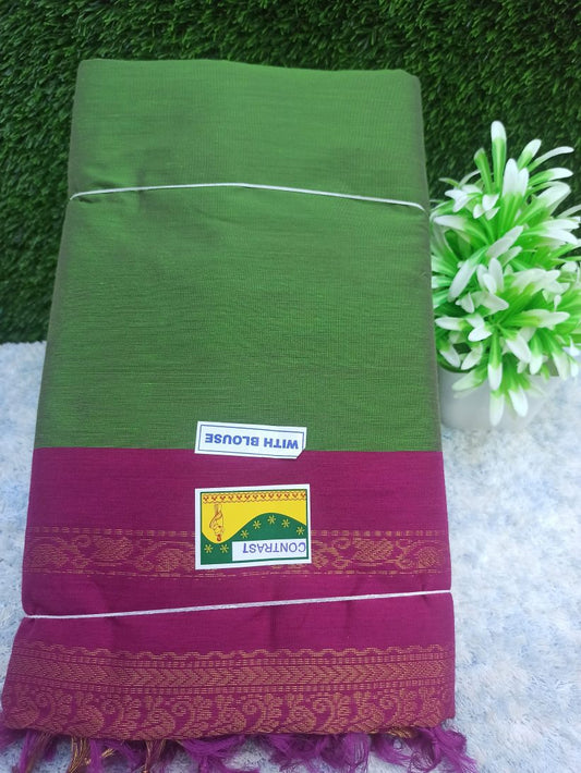 Pure Cotton Silk Saree
