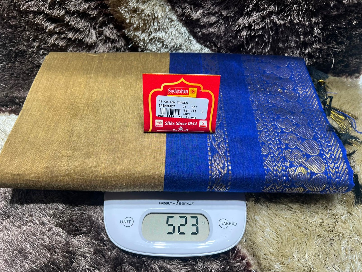 Pure Cotton Silk Saree