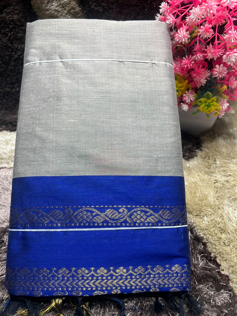 Pure Cotton Silk Saree