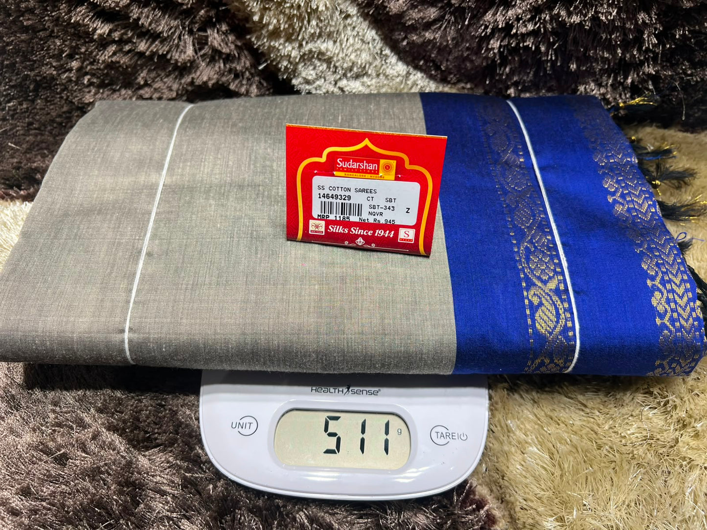 Pure Cotton Silk Saree