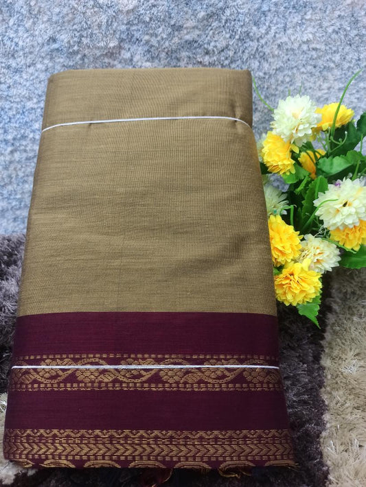 Pure Cotton Silk Saree.