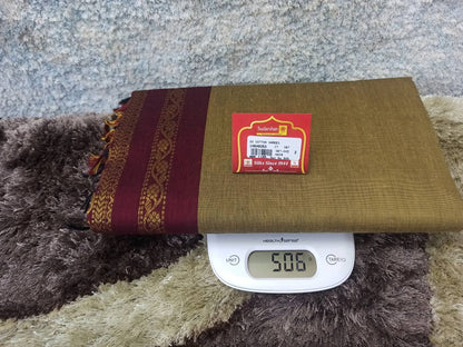 Pure Cotton Silk Saree.