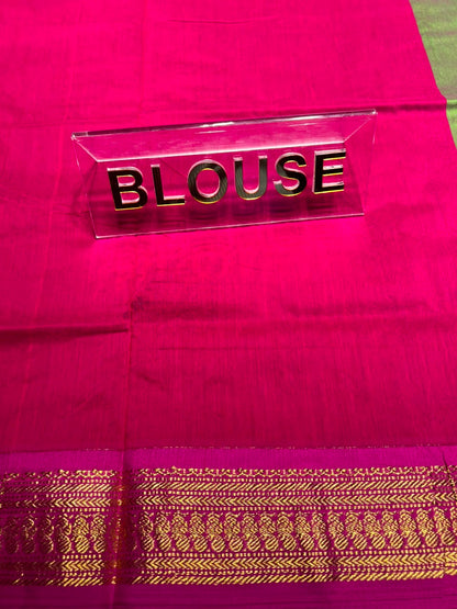 Pure Cotton Silk Saree