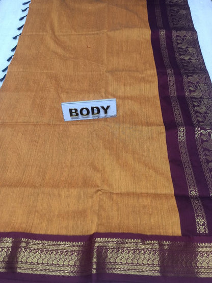 Pure Cotton Silk Saree.