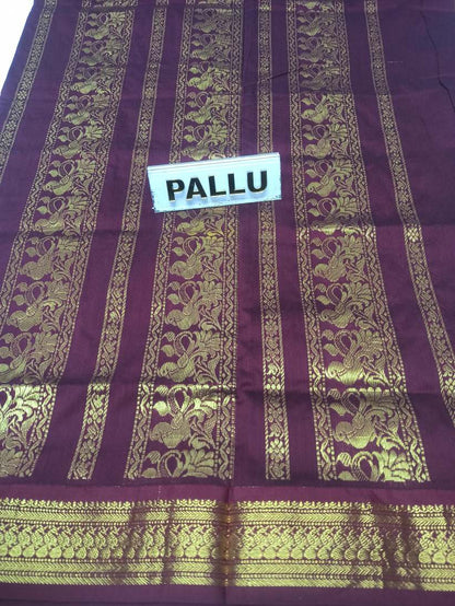 Pure Cotton Silk Saree.