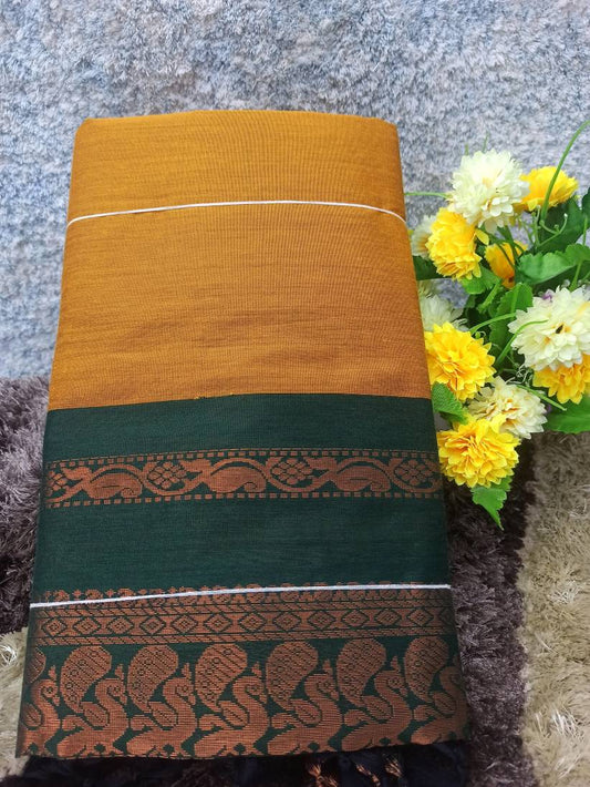 Pure Cotton Silk Saree.