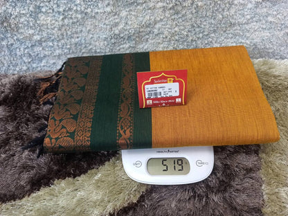 Pure Cotton Silk Saree.