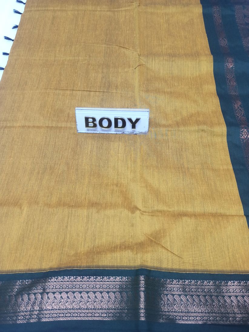 Pure Cotton Silk Saree.