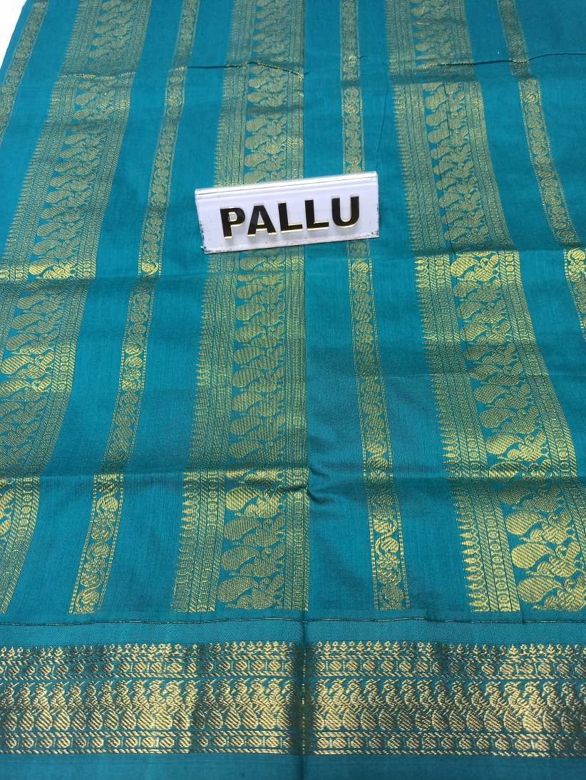 Pure Cotton Silk Saree.