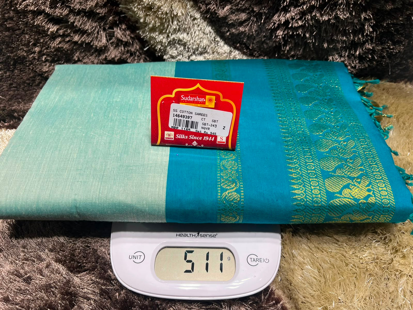 Pure Cotton Silk Saree