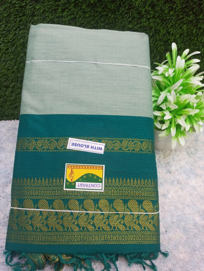 Pure Cotton Silk Saree