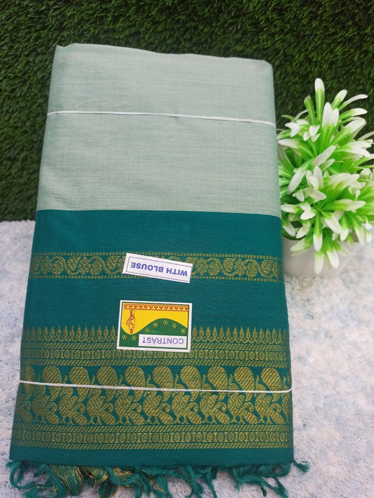 Pure Cotton Silk Saree