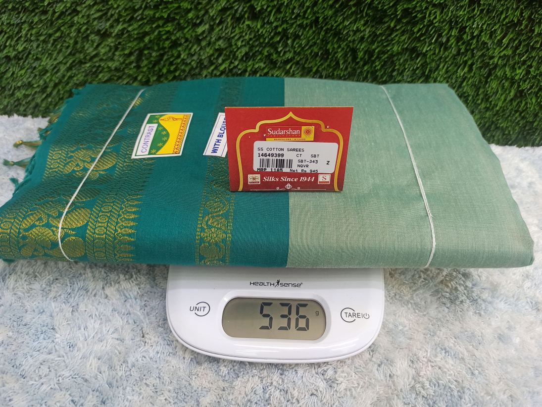 Pure Cotton Silk Saree