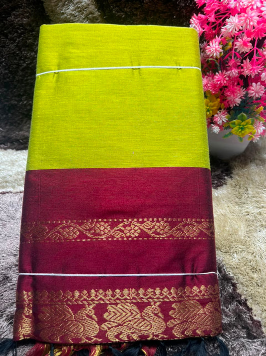 Pure Cotton Silk Saree