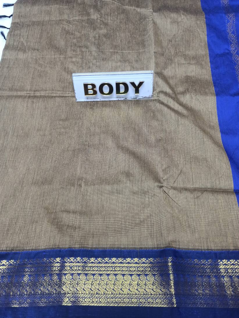 Pure Cotton Silk Saree.