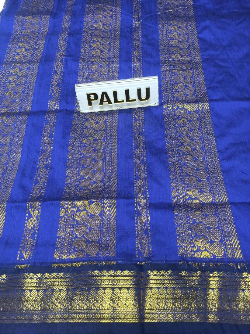 Pure Cotton Silk Saree.