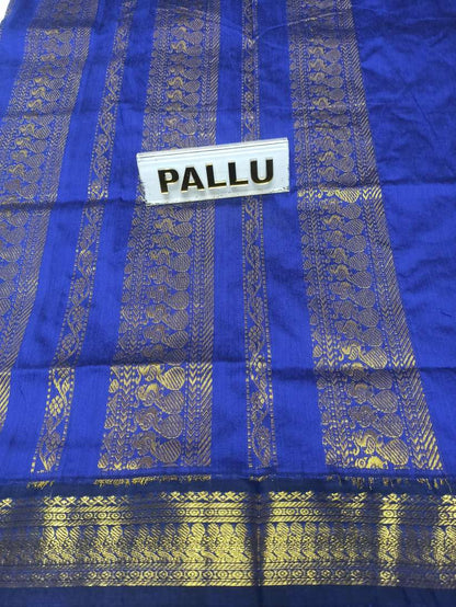 Pure Cotton Silk Saree.