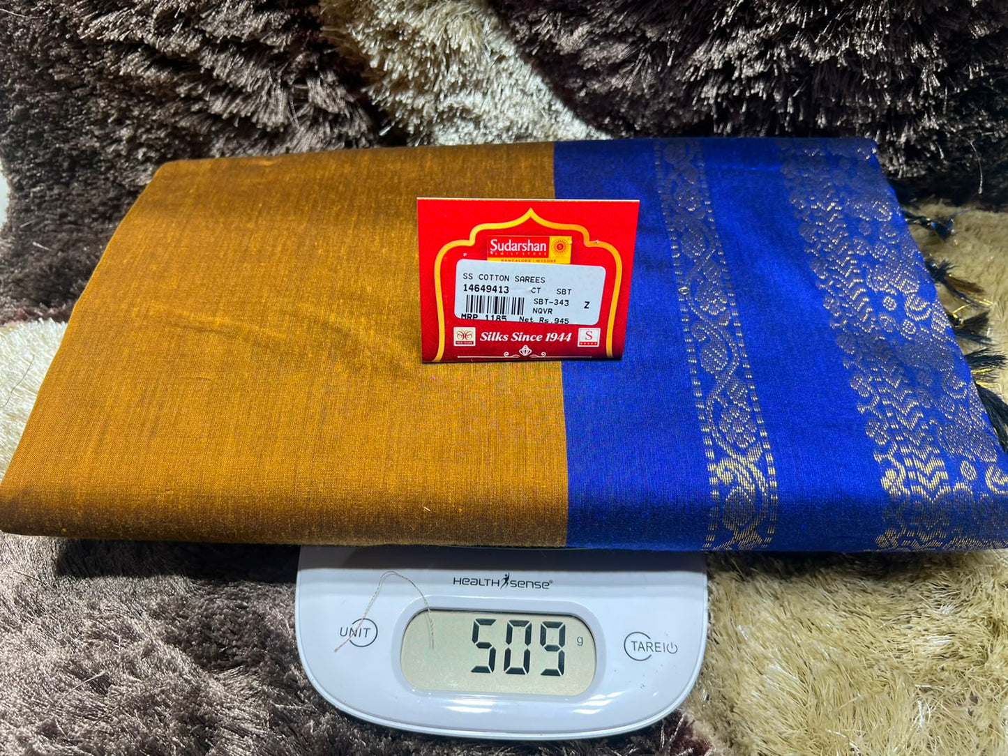 Pure Cotton Silk Saree
