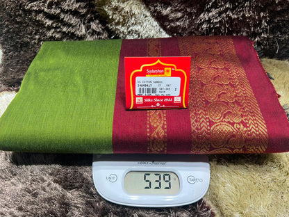 Pure Cotton Silk Saree