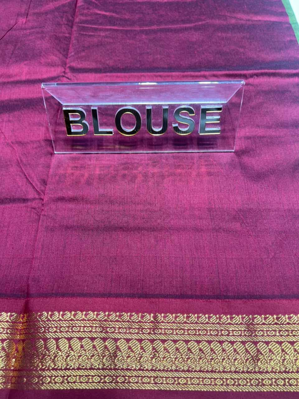 Pure Cotton Silk Saree