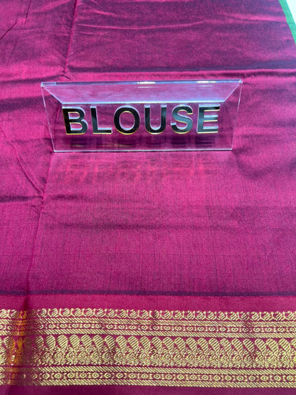 Pure Cotton Silk Saree