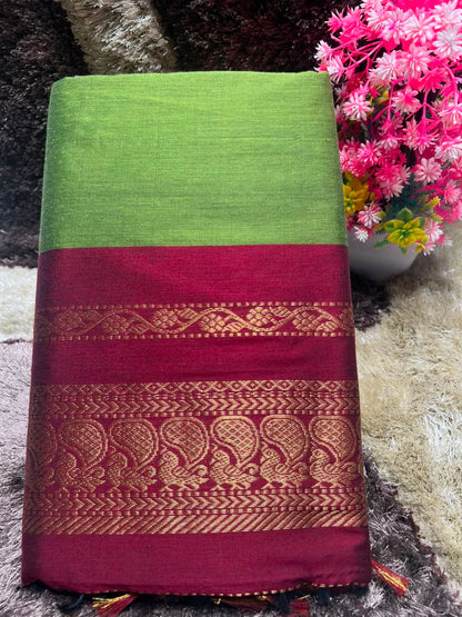 Pure Cotton Silk Saree
