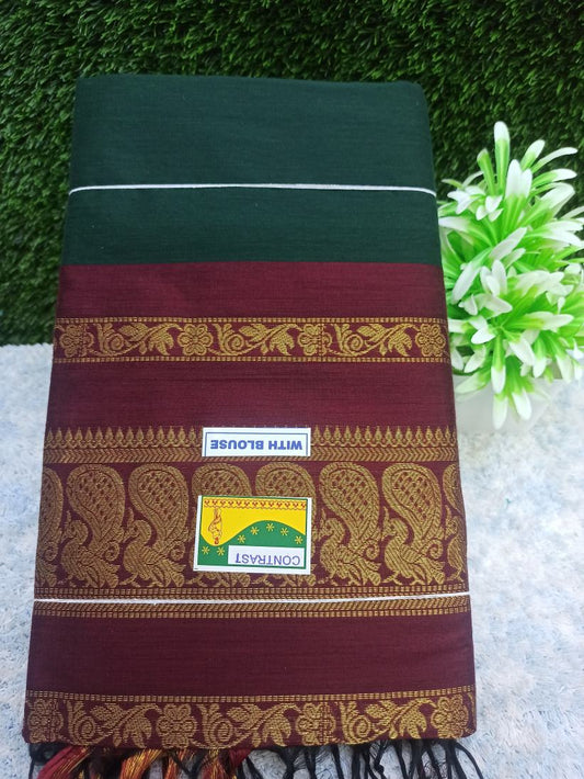Pure Cotton Silk Saree
