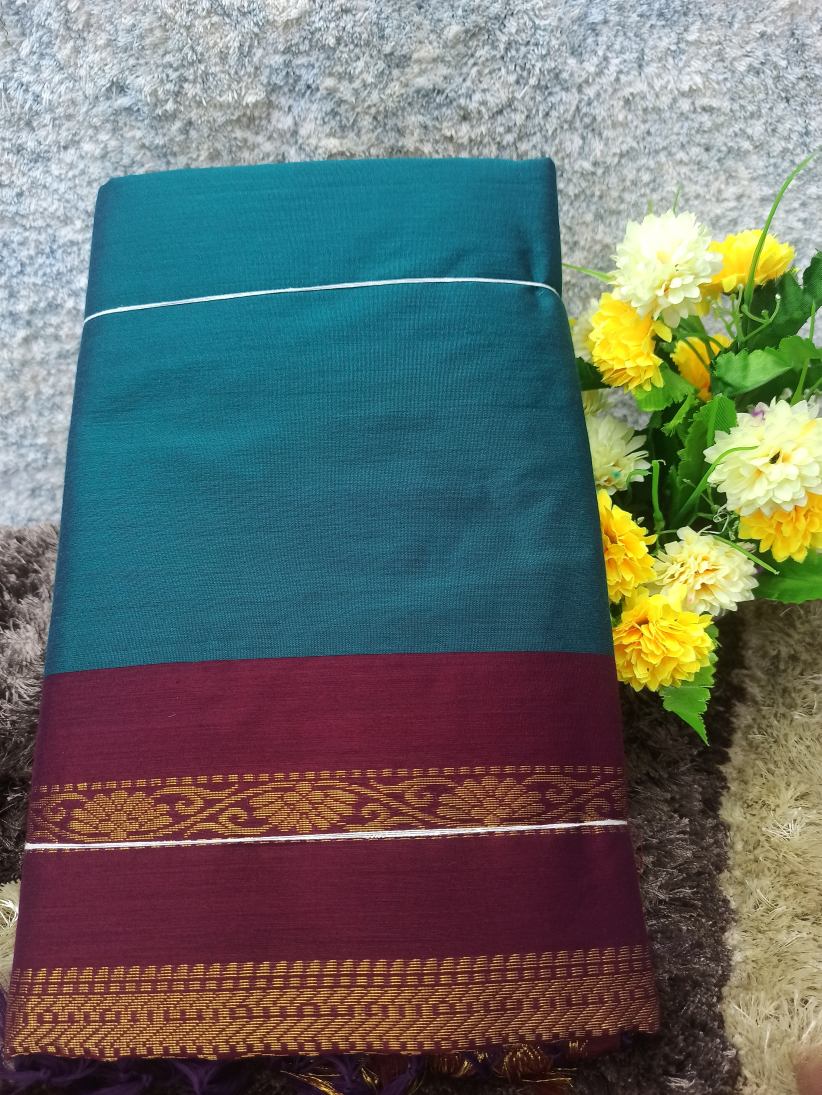 Pure Cotton Silk Saree.