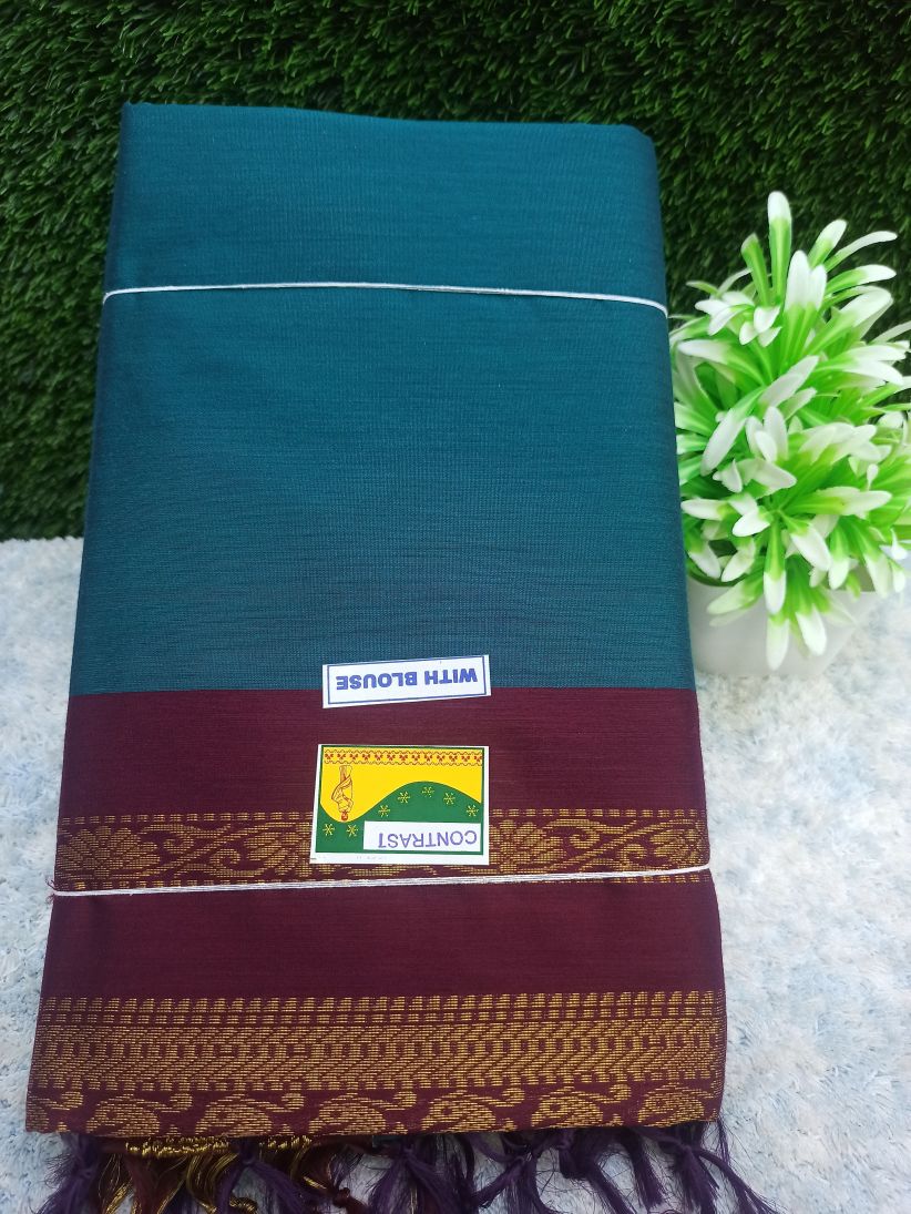 Pure Cotton Silk Saree