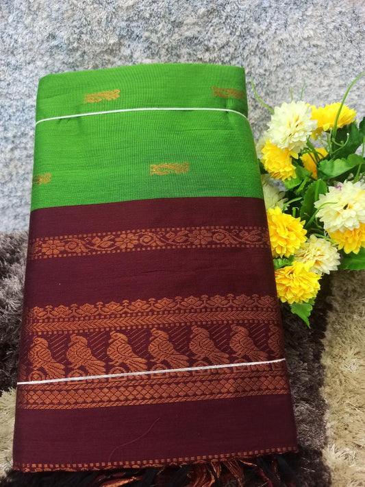 Pure Cotton Silk Saree.