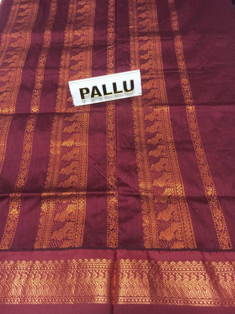 Pure Cotton Silk Saree.