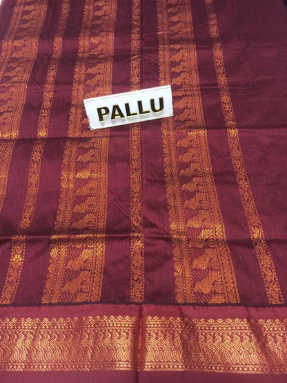 Pure Cotton Silk Saree.