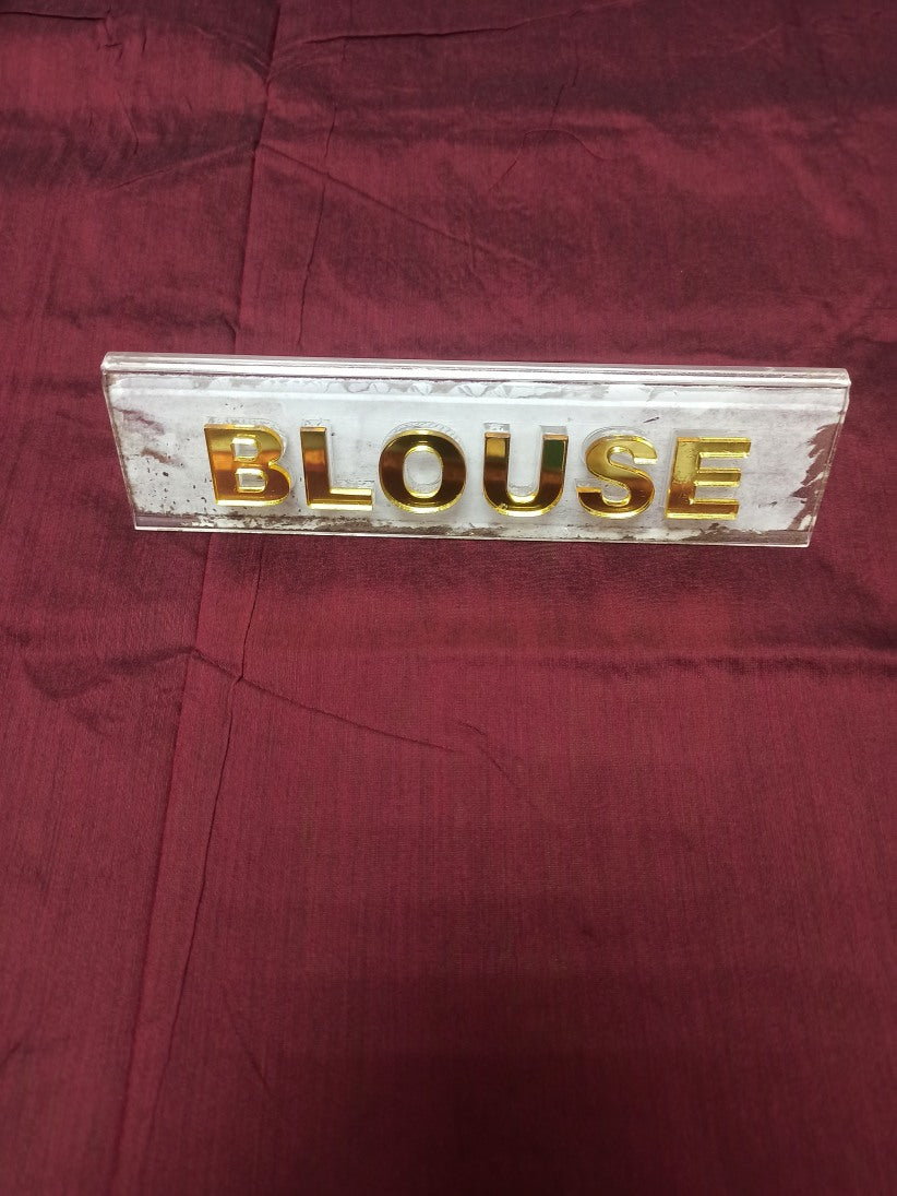 Pure Cotton Silk Saree.