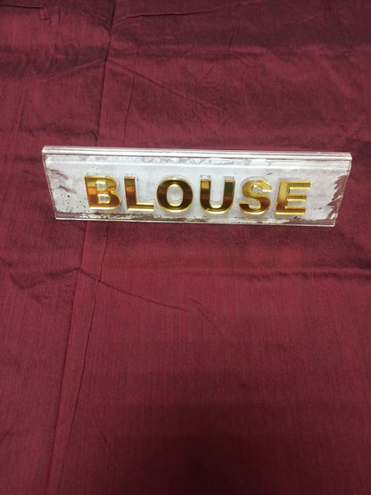 Pure Cotton Silk Saree.