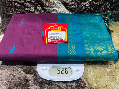 Pure Cotton Silk Saree