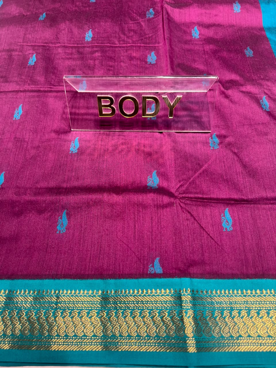 Pure Cotton Silk Saree