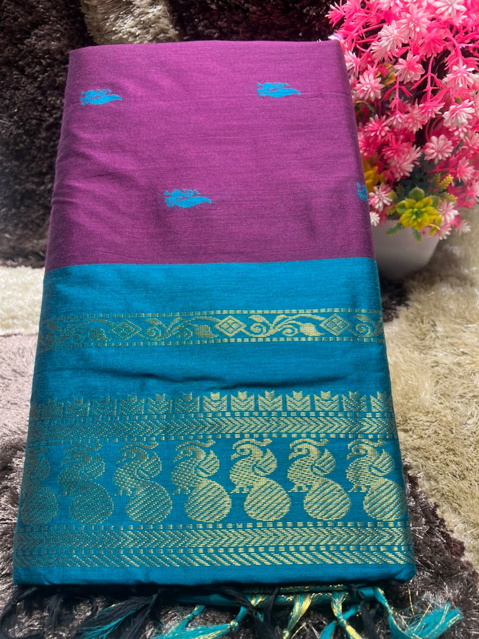 Pure Cotton Silk Saree