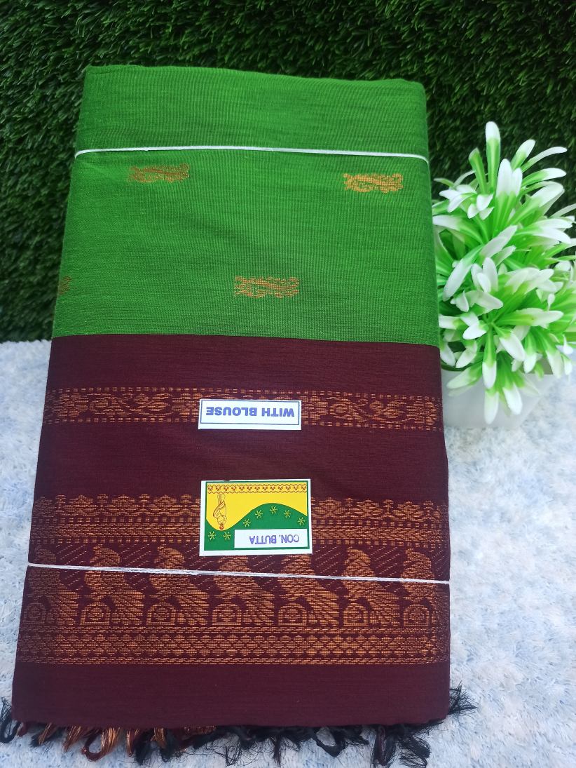 Pure Cotton Silk Saree
