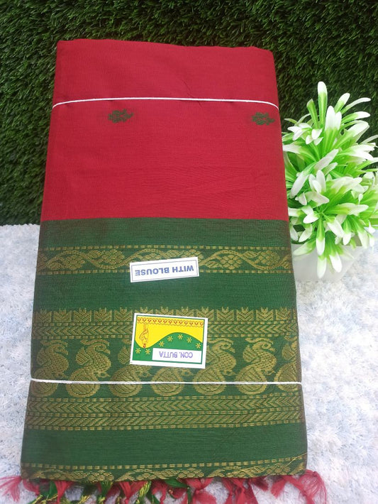 Pure Cotton Silk Saree