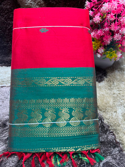 Pure Cotton Silk Saree