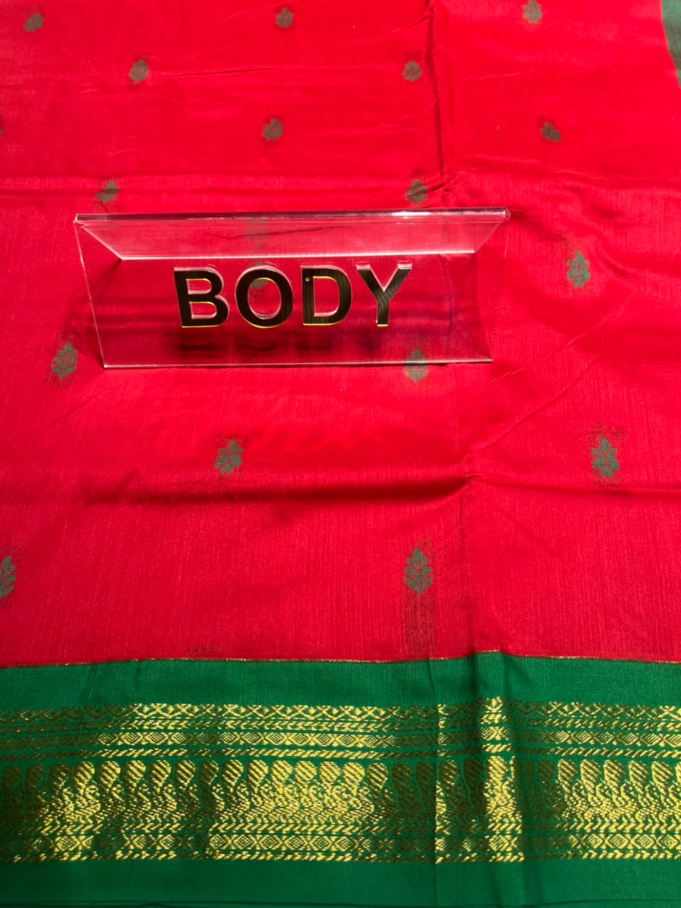 Pure Cotton Silk Saree