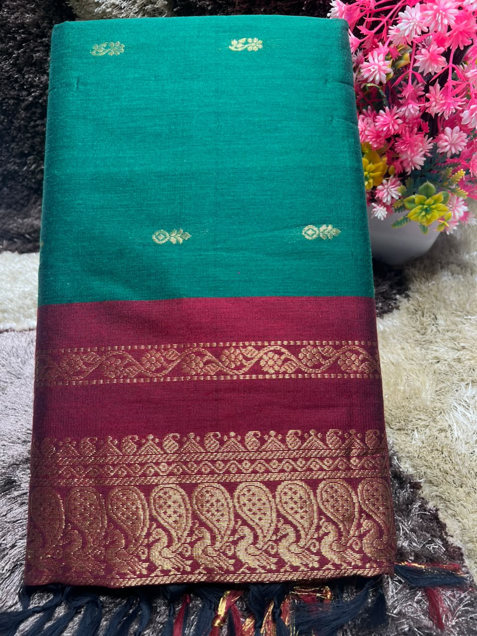 Pure Cotton Silk Saree