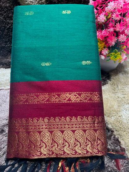 Pure Cotton Silk Saree