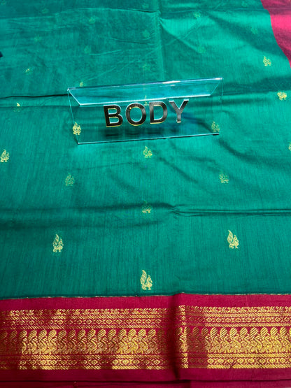 Pure Cotton Silk Saree