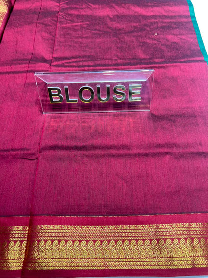 Pure Cotton Silk Saree