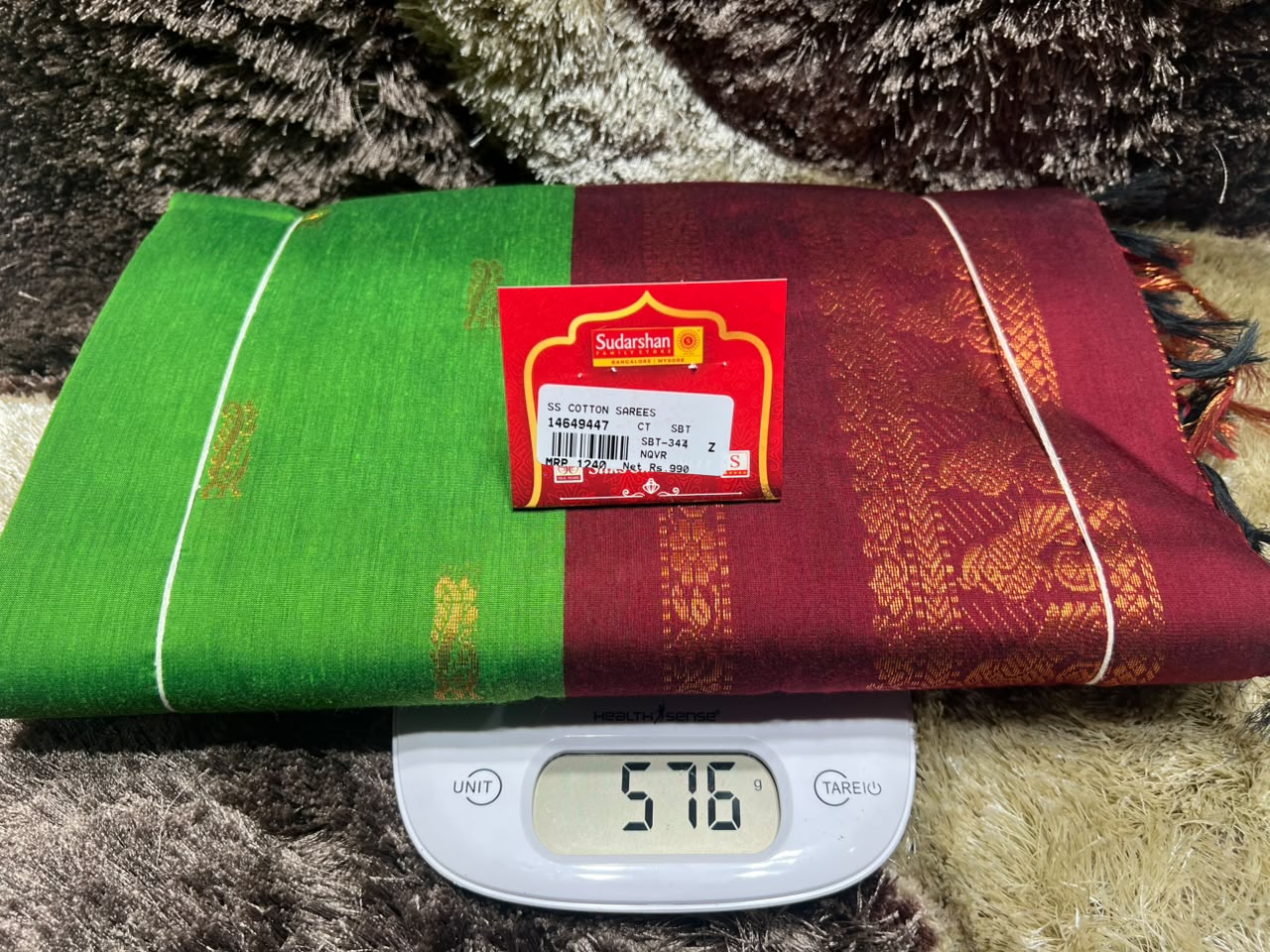 Pure Cotton Silk Saree